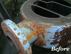 graphite liner before